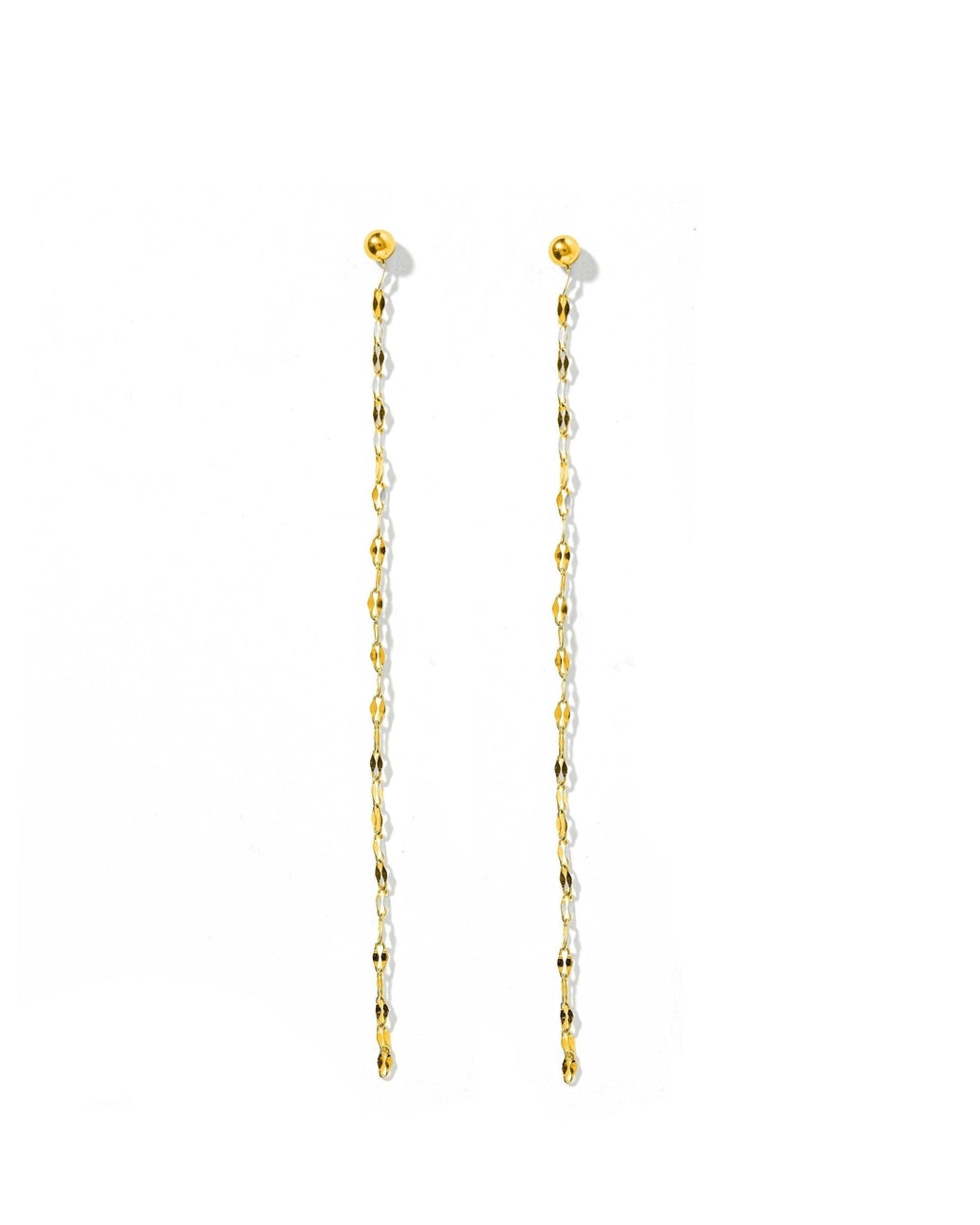 Devin Duster Earrings Gold