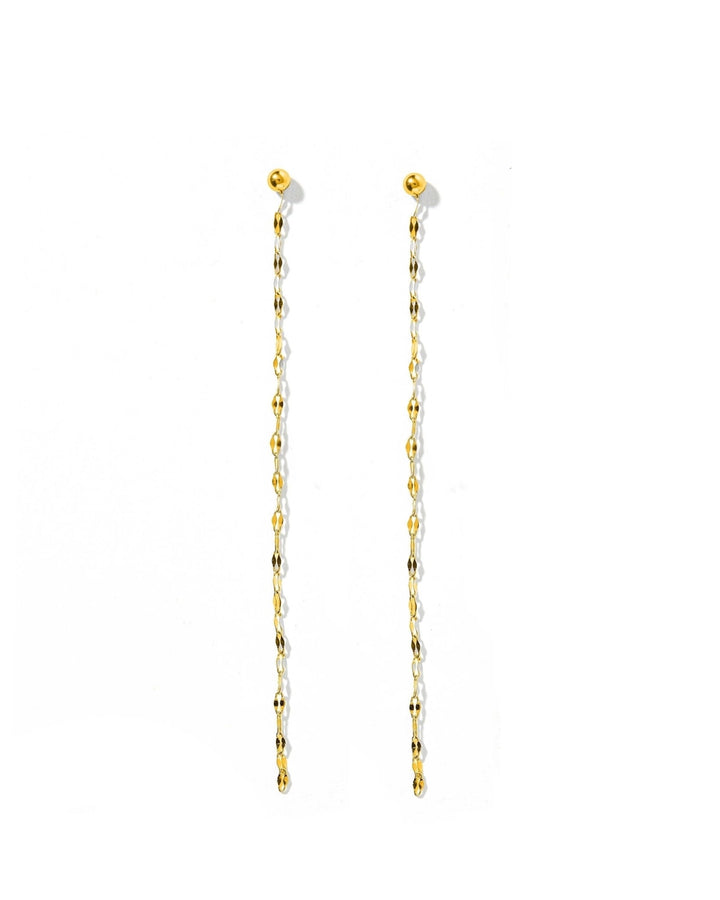 Devin Duster Earrings Gold