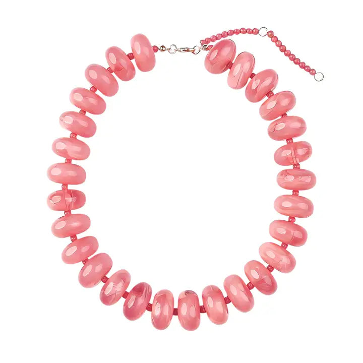 Bailey Necklace Light Pink