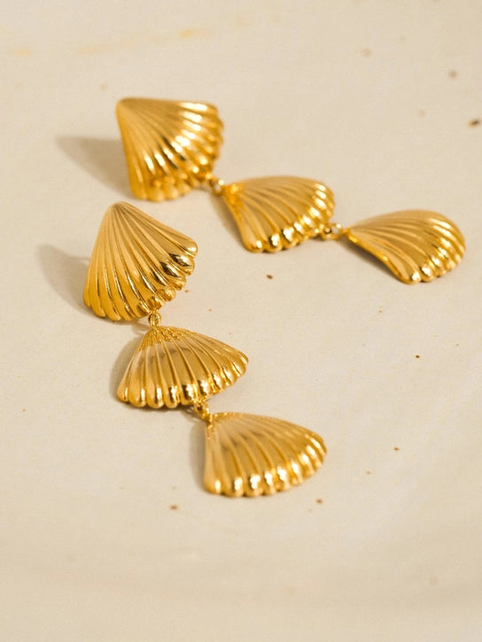 Lydie 18K Gold Non-Tarnish Earring