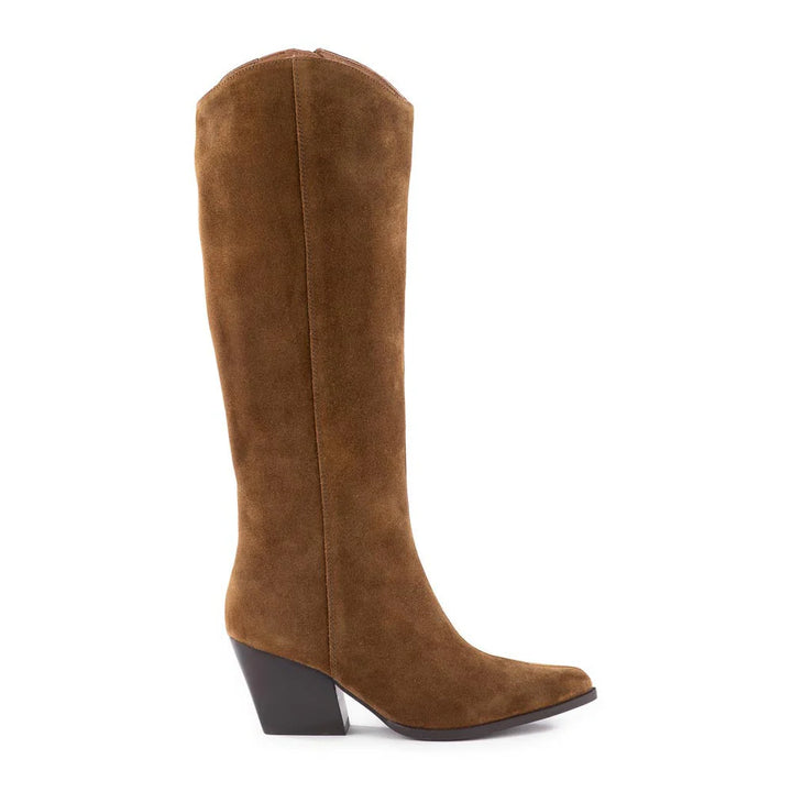 Begging You Tall Boot Cognac