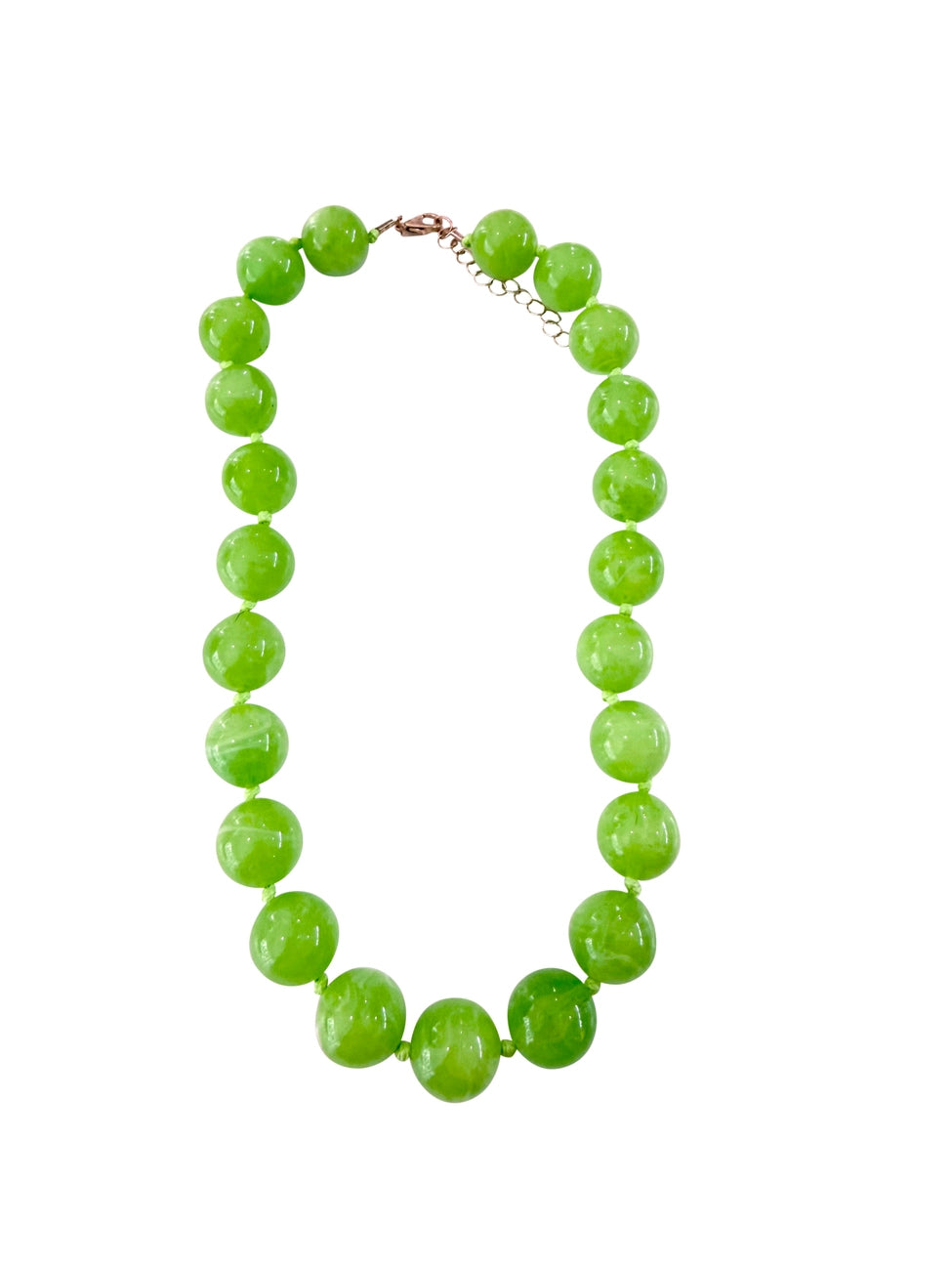 Tula Necklace Lime Green