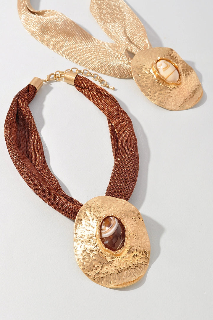 Hampton Necklace Brown