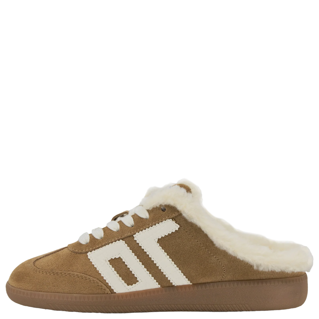 Easter FL Backless Sneakers Tobacco White