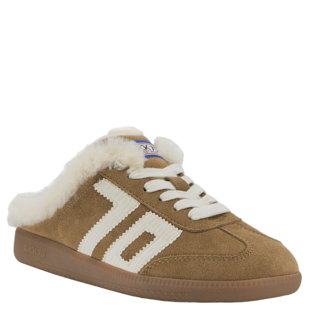 Easter FL Backless Sneakers Tobacco White