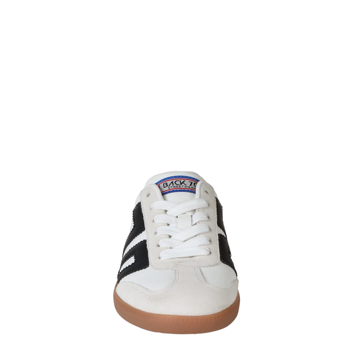 Easter Backless Sneakers White Black