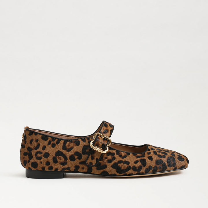 Michaela Mary Jane Flat Leopard