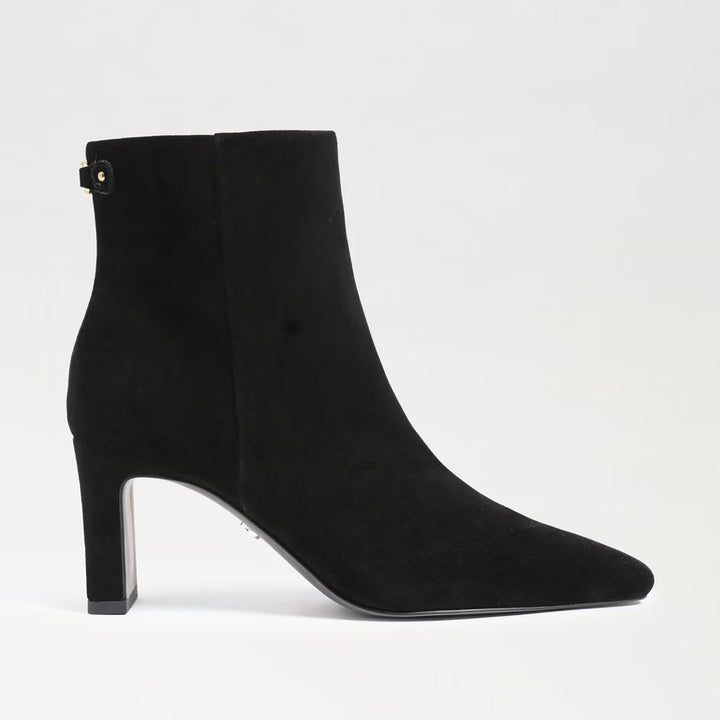 Saige Ankle Bootie Black Suede