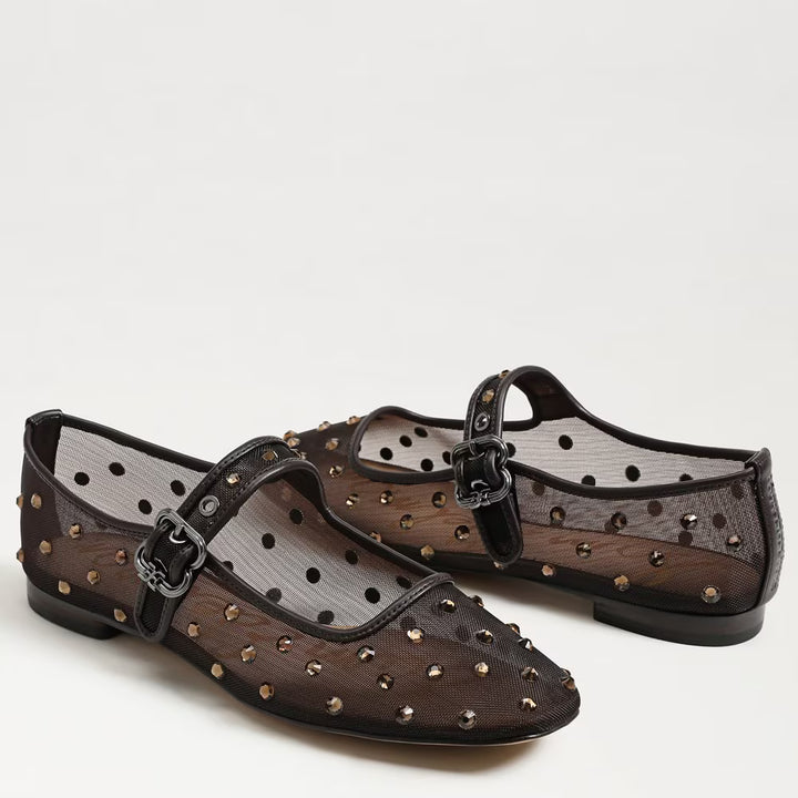 Michaela Shine Dressmesh Cafe Noir