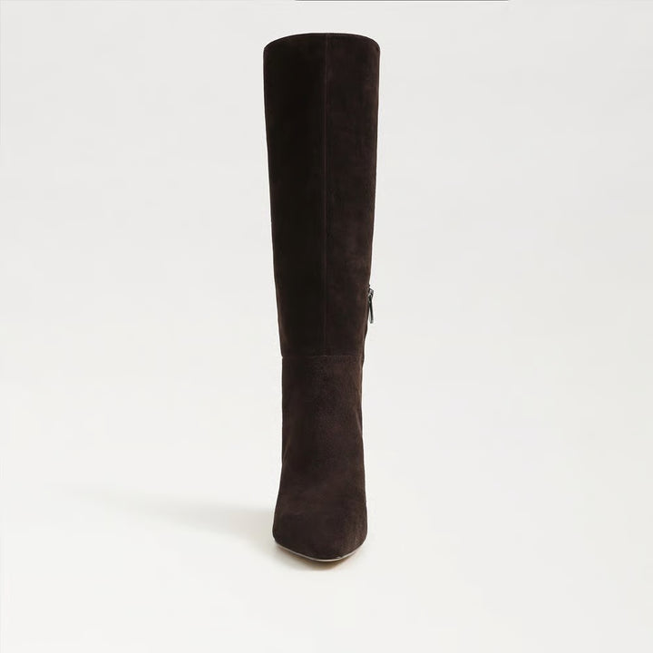Sylvia Boot Chocolate Brown Suede