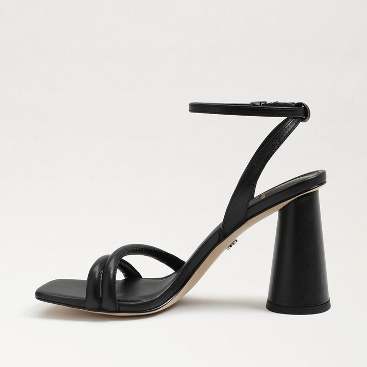 Kia Block Heel Sandal Black