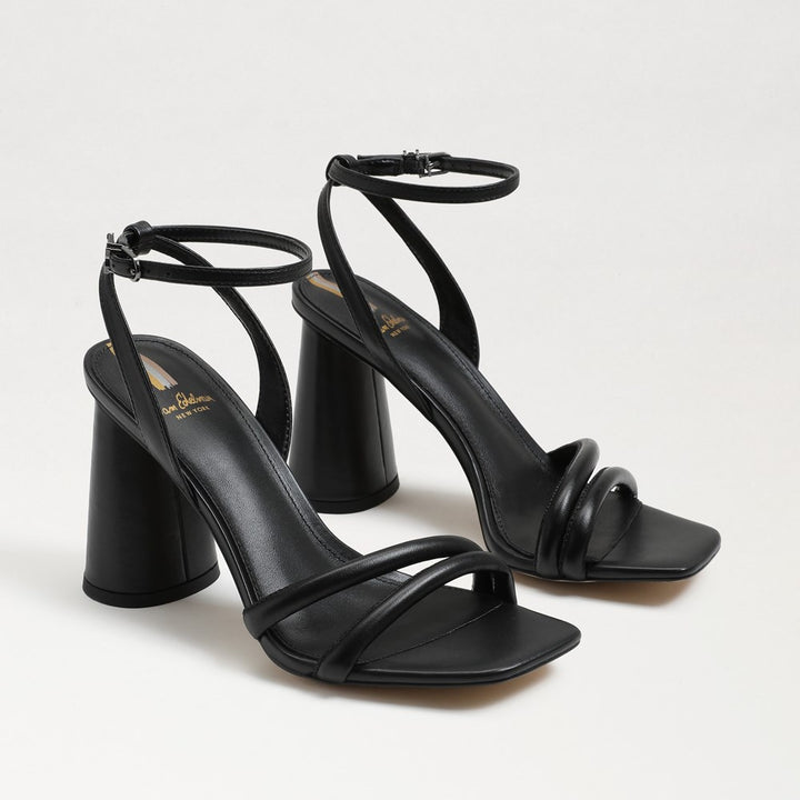 Kia Block Heel Sandal Black