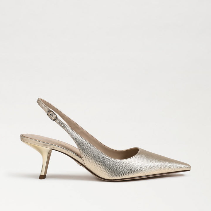 Bianka Slingback Pump Gold Leaf