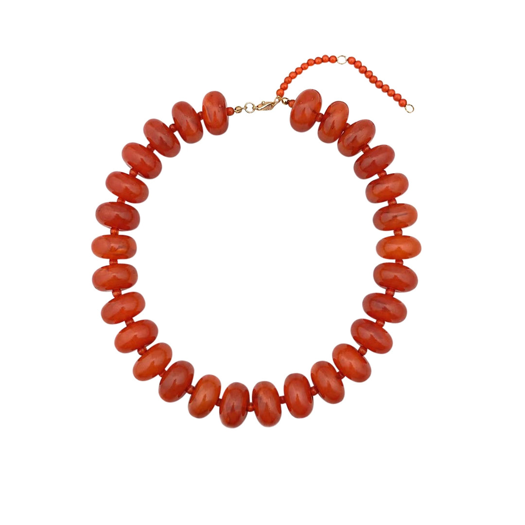 Winne Necklace Rust