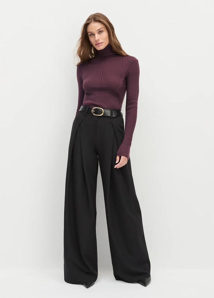 The Jean Belt Black/Antique Brass