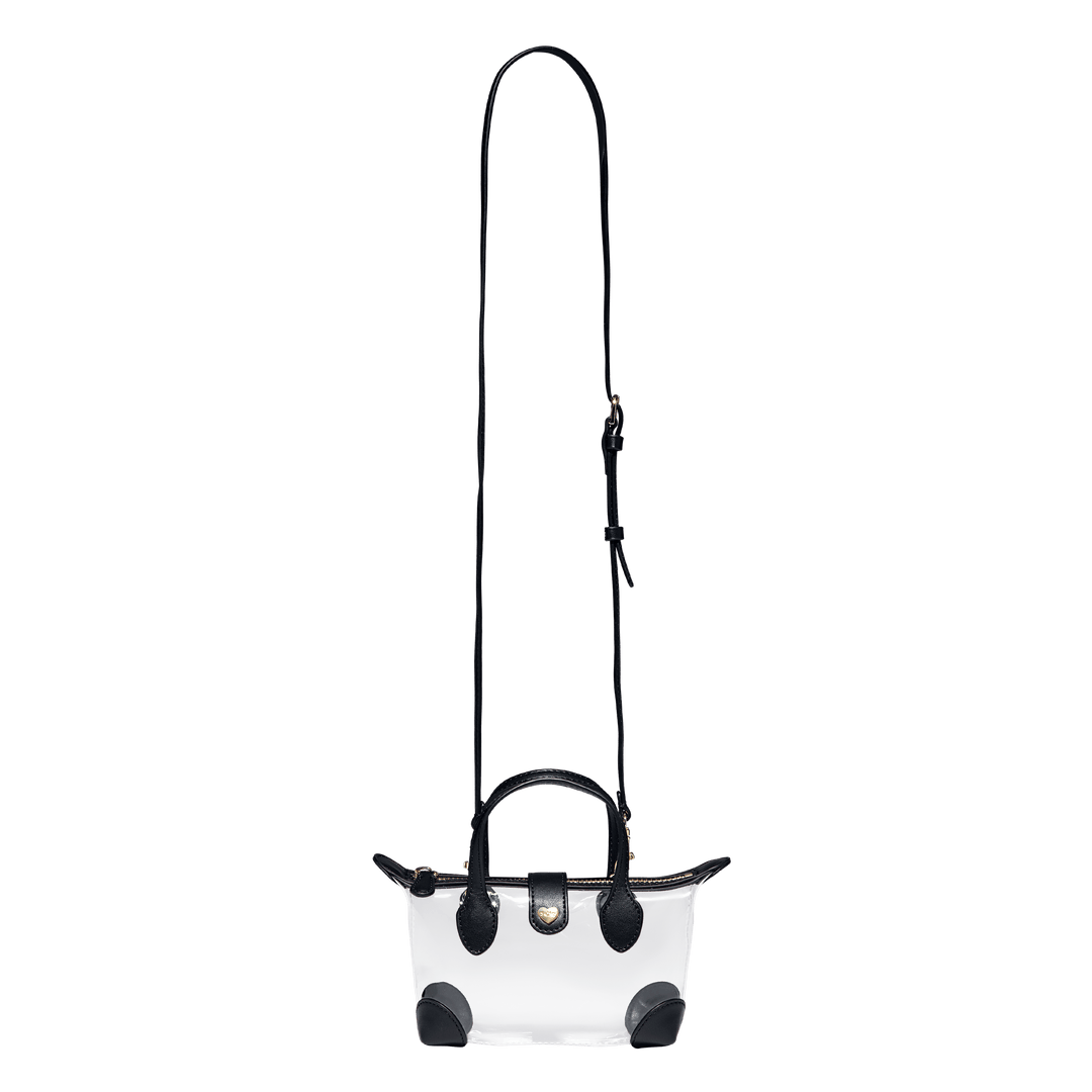 Clear Pouchette Crossbody Bag 01 Clear/Noir