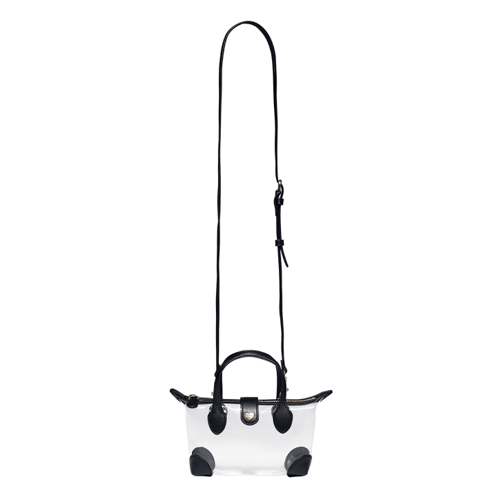 Clear Pouchette Crossbody Bag 01 Clear/Noir
