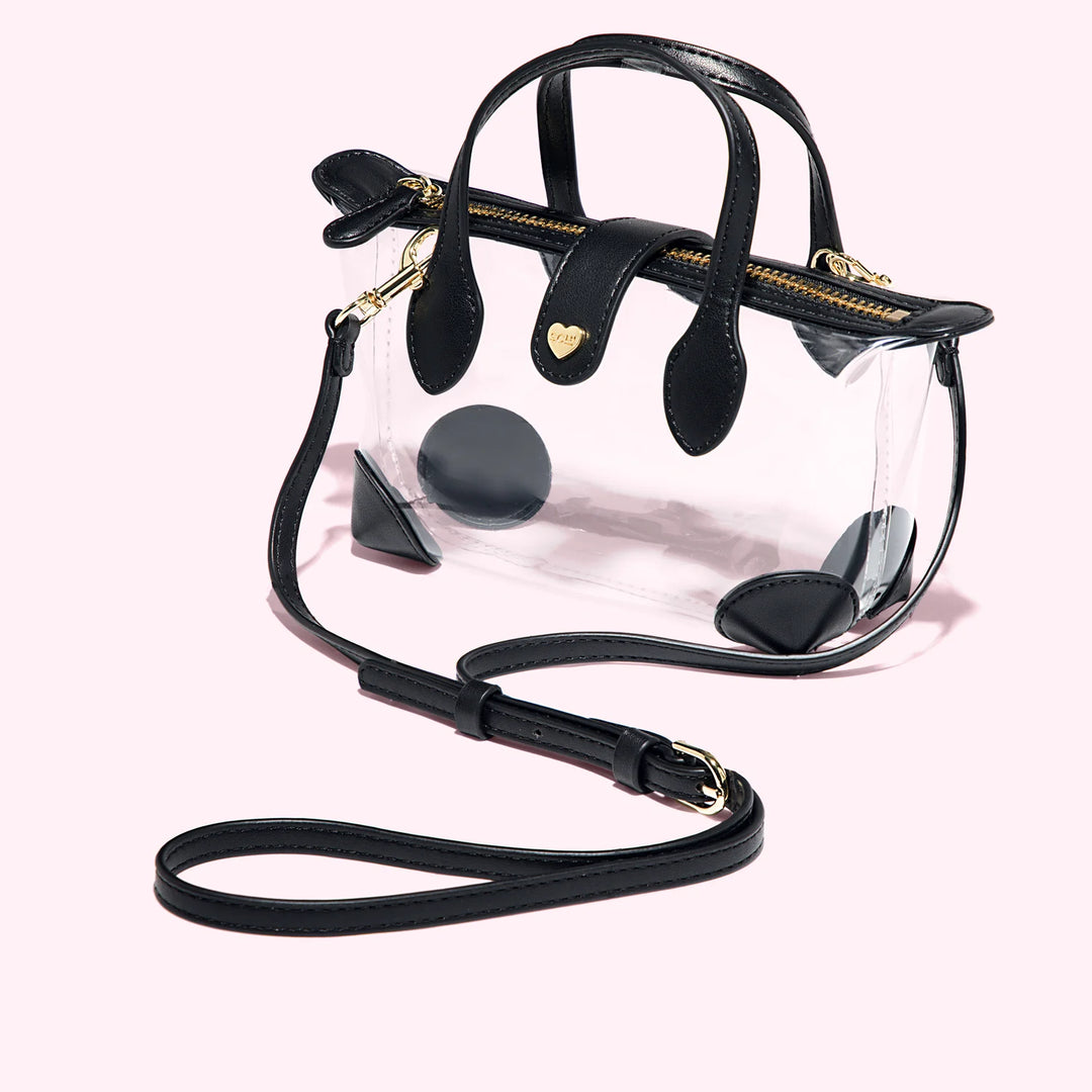 Clear Pouchette Crossbody Bag 01 Clear/Noir