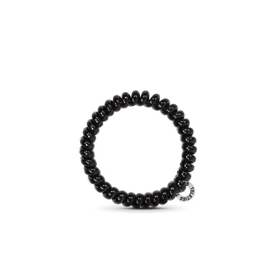 Spiral Hair Coils Small Jet Black Hair Ties