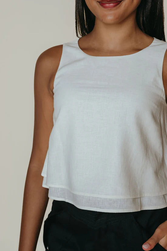 June Top Natural