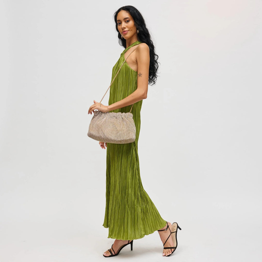 Hazel Clutch | Gold