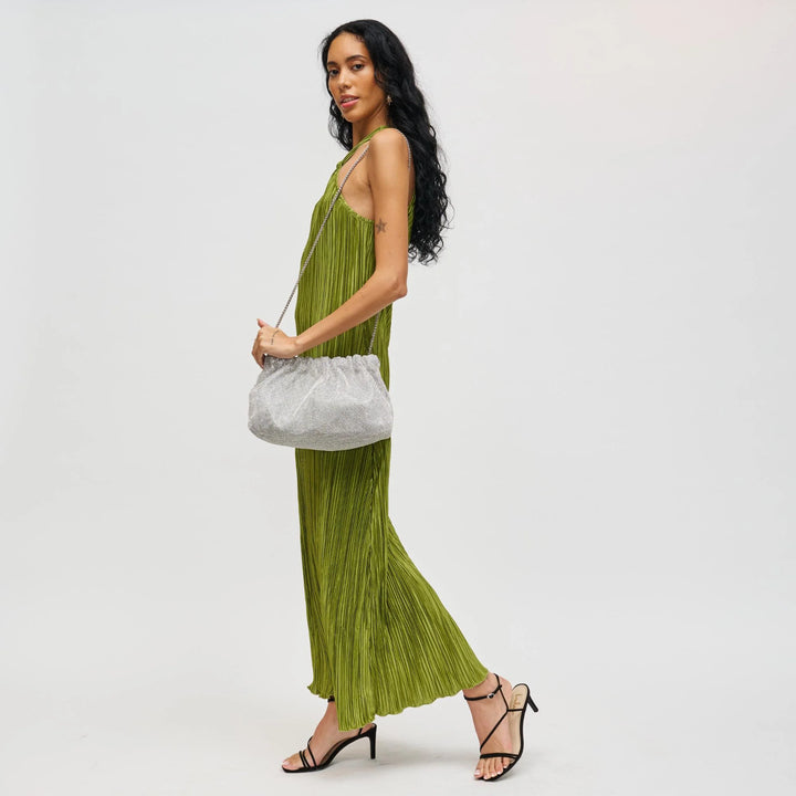 Hazel Clutch | Silver