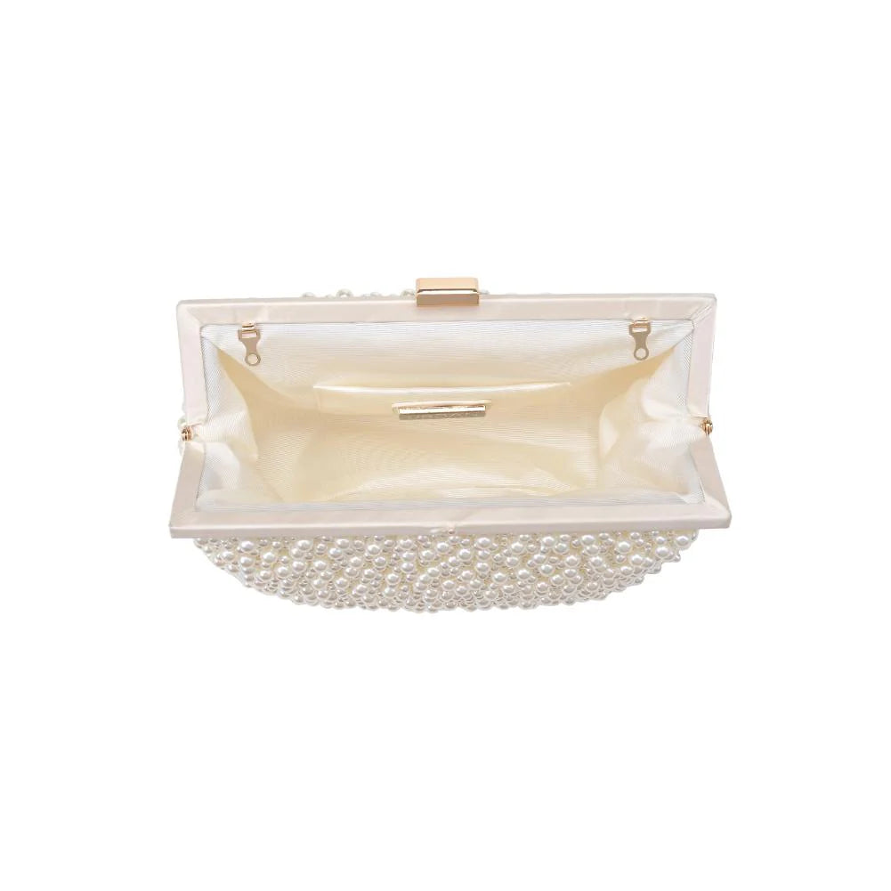 Samira Evening Bag Ivory