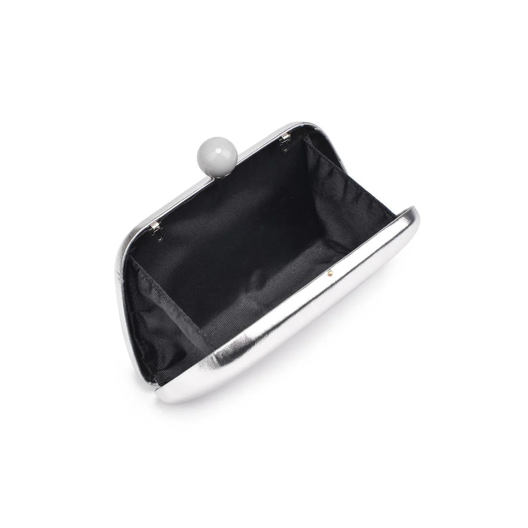 Sahara Evening Bag Silver