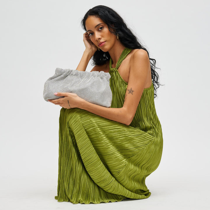 Hazel Clutch | Silver