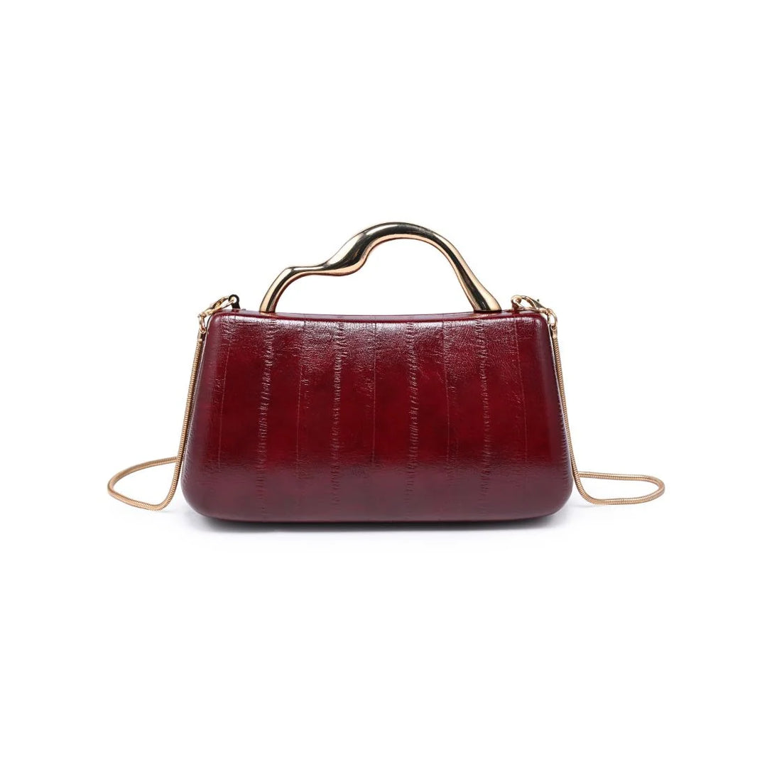 Nichelle Clutch Burgundy