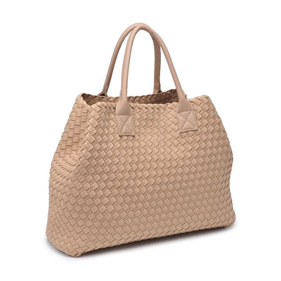Ithaca Woven Neoprene Tote Natural