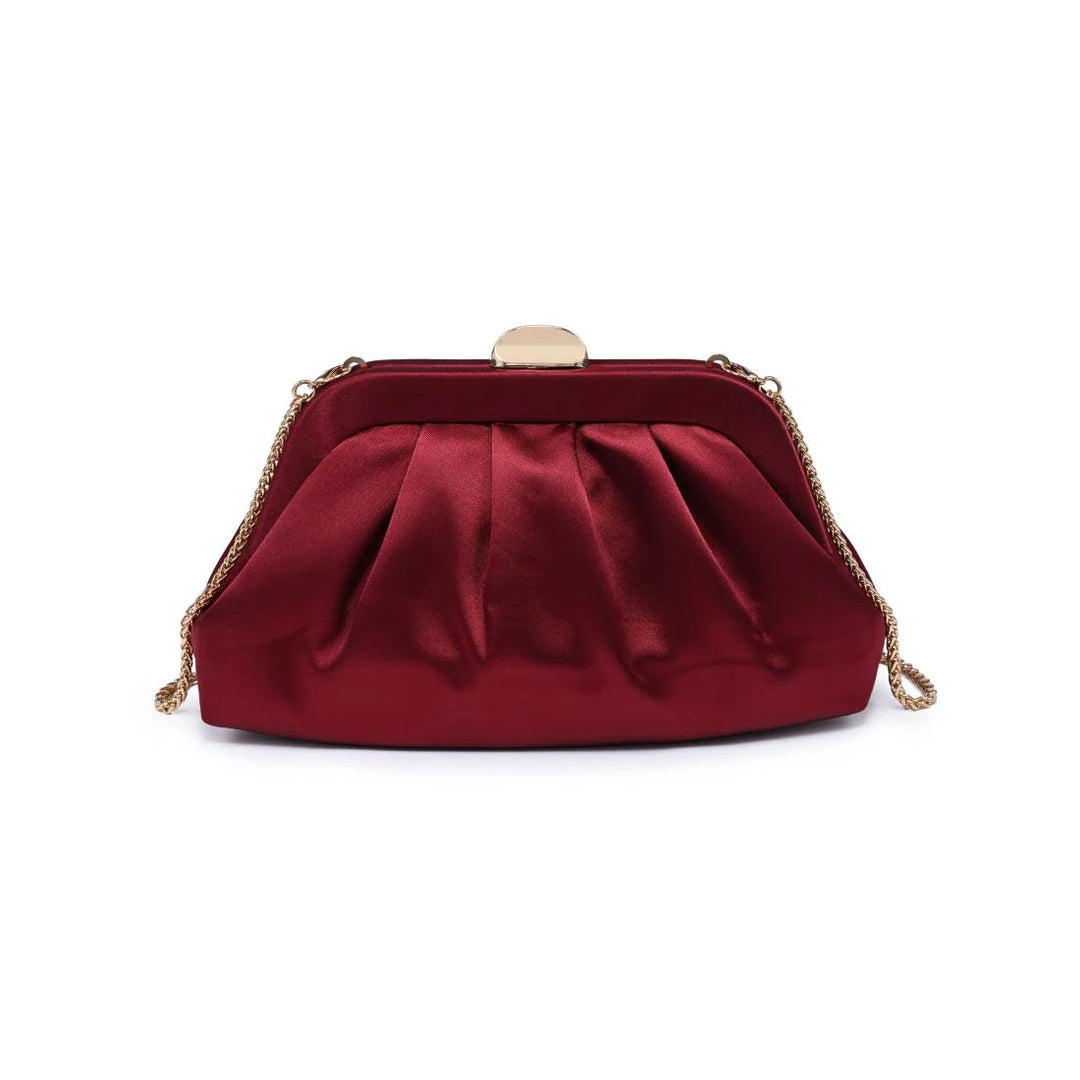 Winter Clutch Burgundy