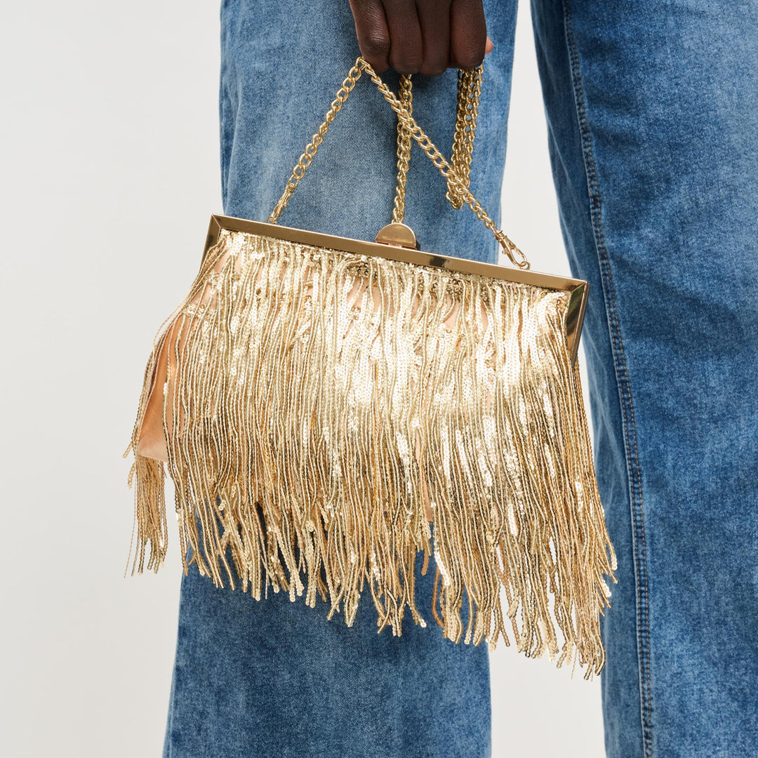 Celestia Evening Bag Gold