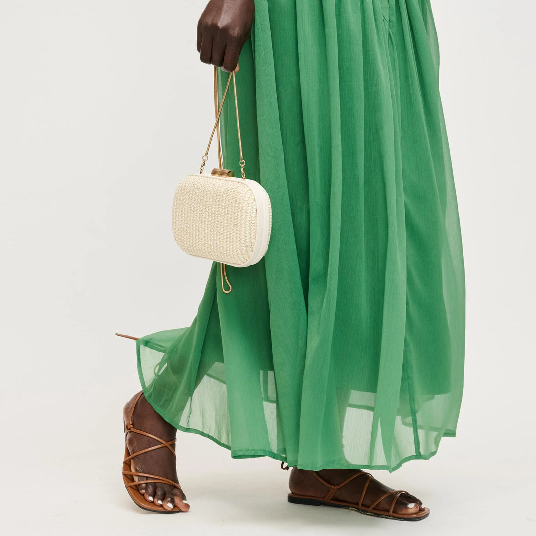 Alix Evening Bag Ivory
