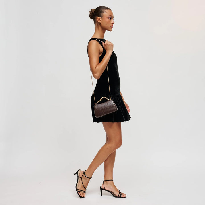 Nichelle Clutch Espresso