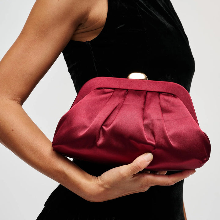 Winter Clutch Burgundy