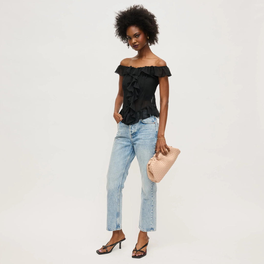 Tate Clutch Natural