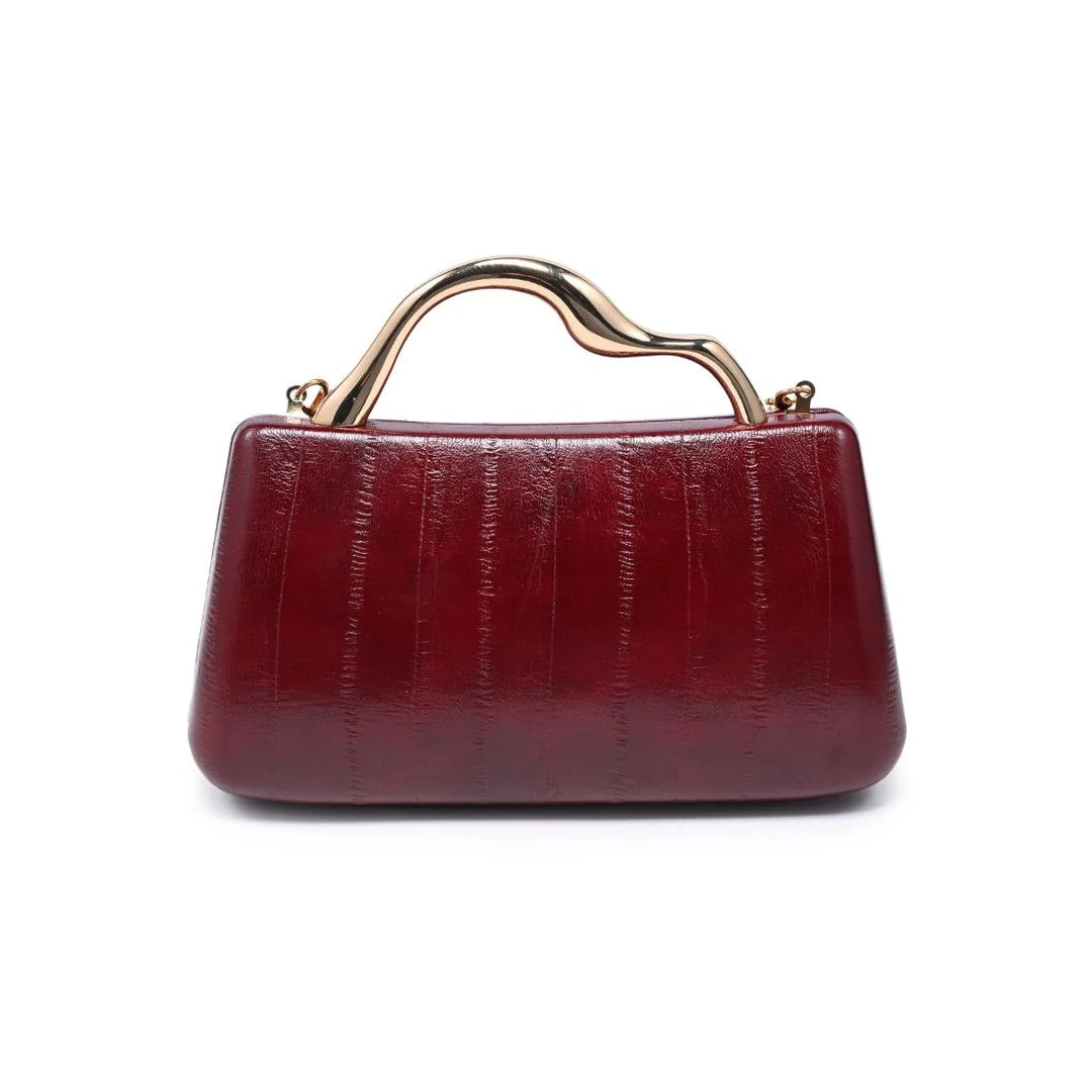 Nichelle Clutch Burgundy