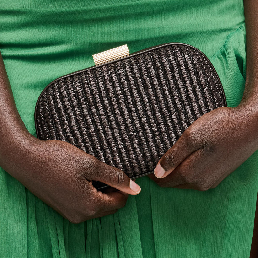 Alix Evening Bag Chocolate