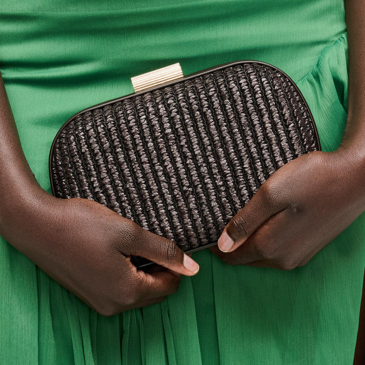 Alix Evening Bag Chocolate