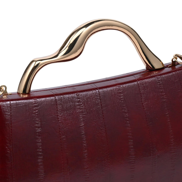 Nichelle Clutch Burgundy