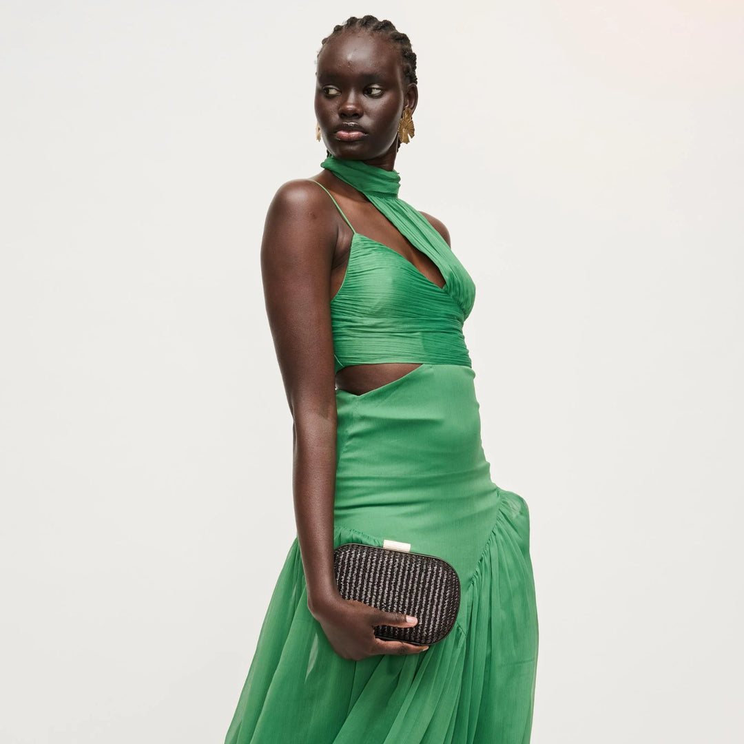 Alix Evening Bag Chocolate