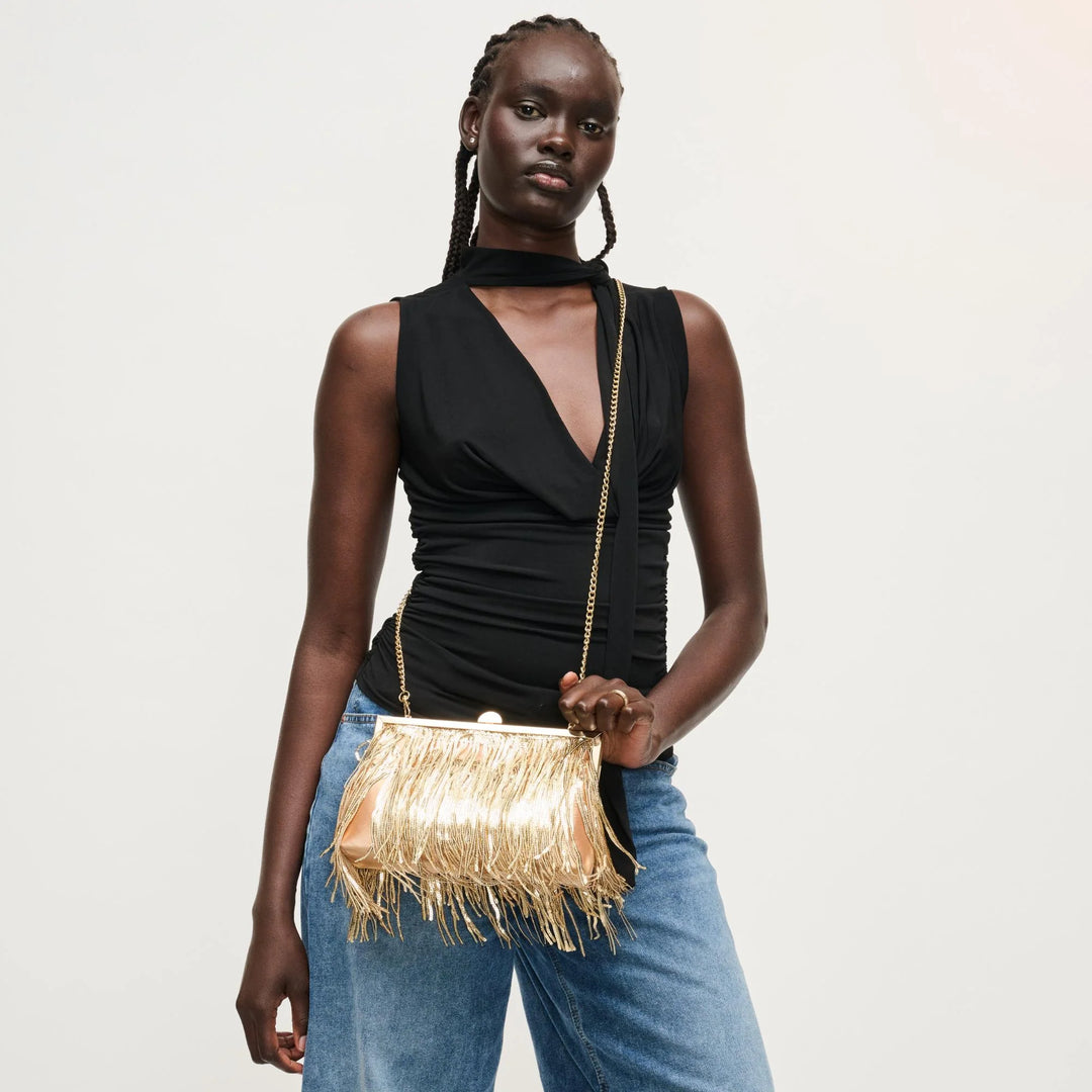 Celestia Evening Bag Gold