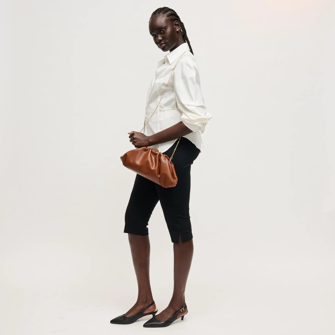 Jennifer Clutch Chocolate