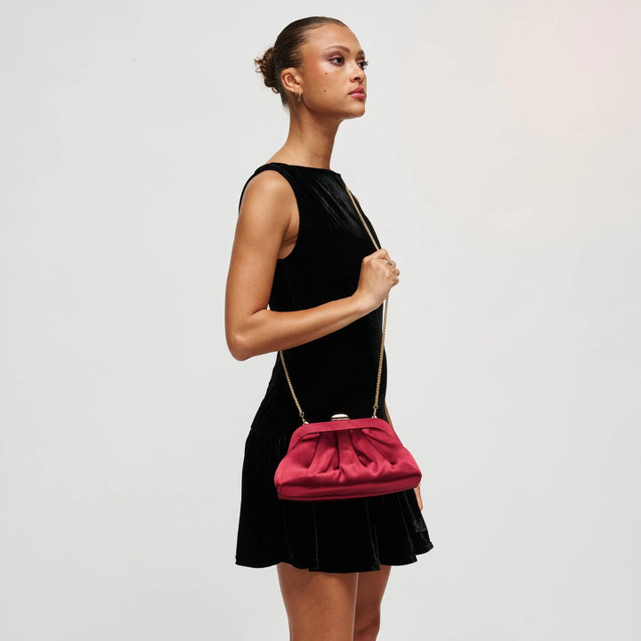 Winter Clutch Burgundy