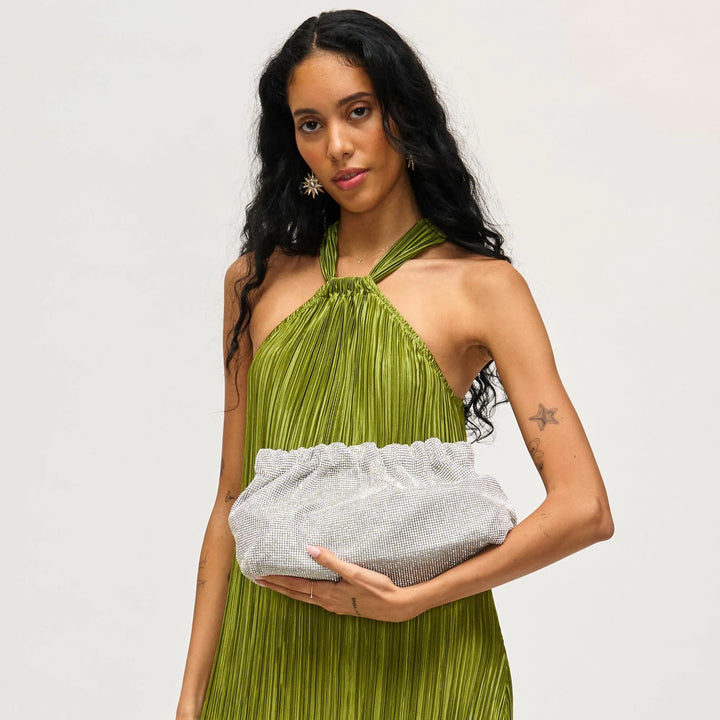 Hazel Clutch | Silver