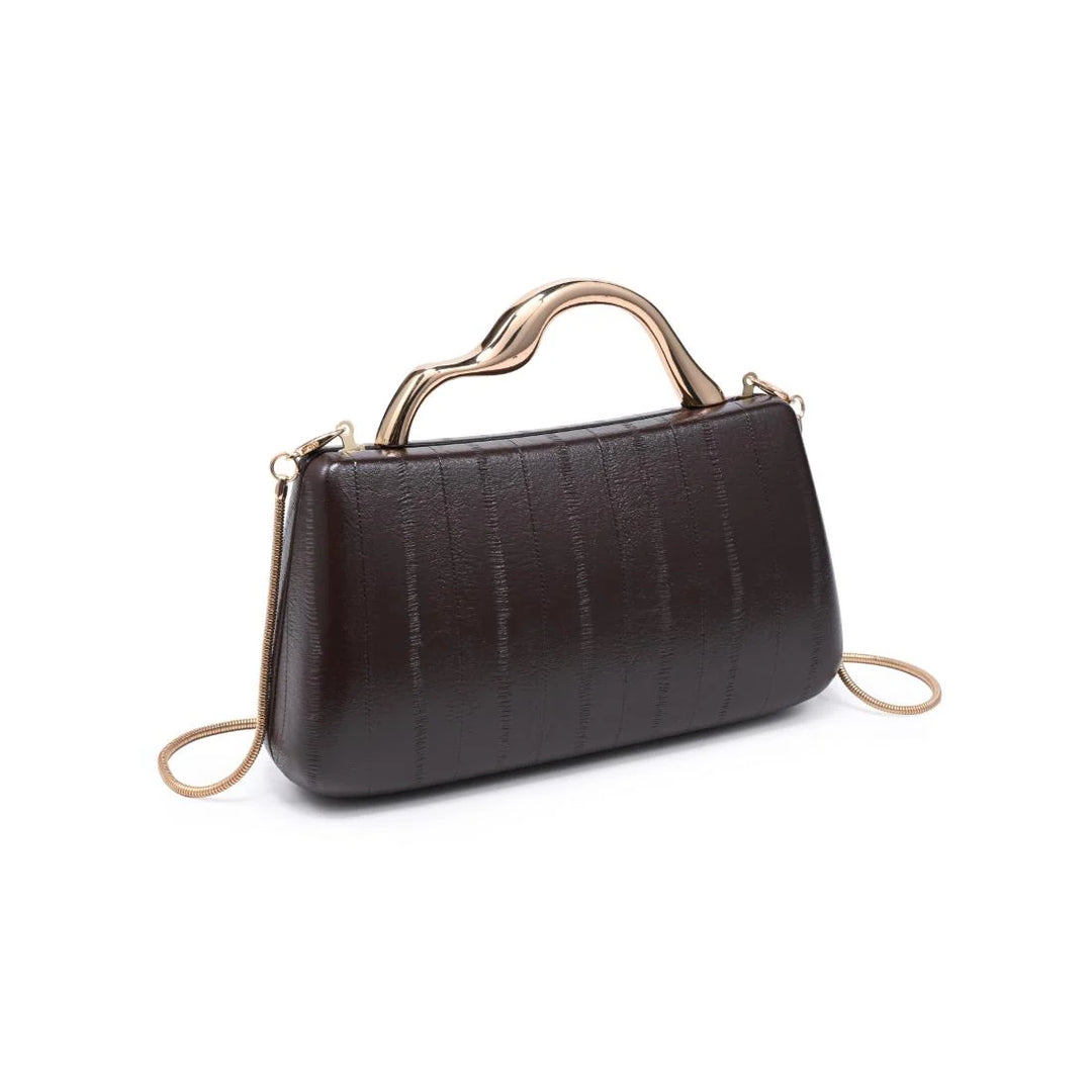 Nichelle Clutch Espresso