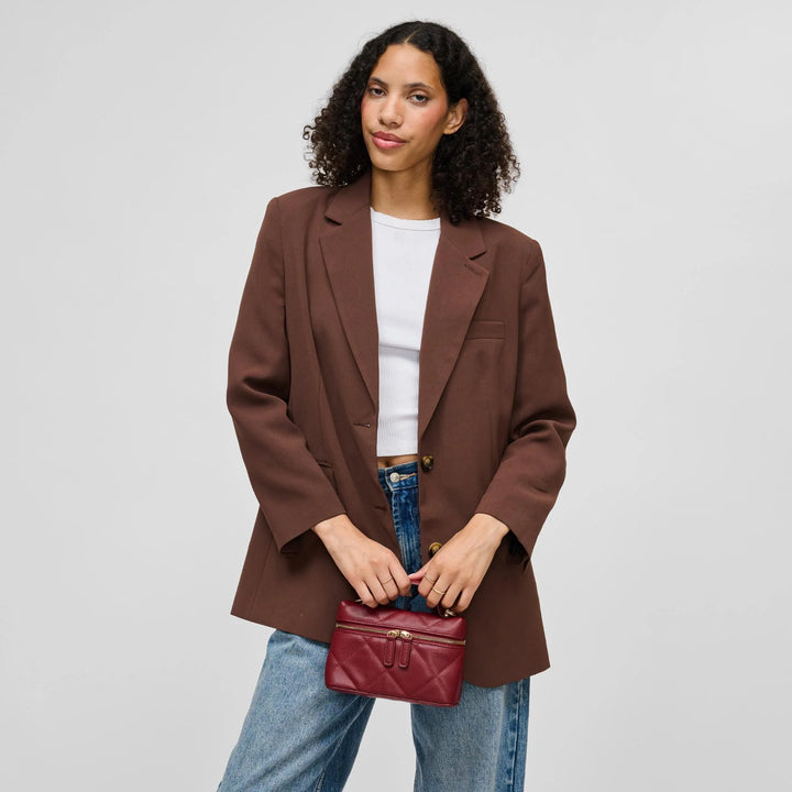 Snow Crossbody Burgundy