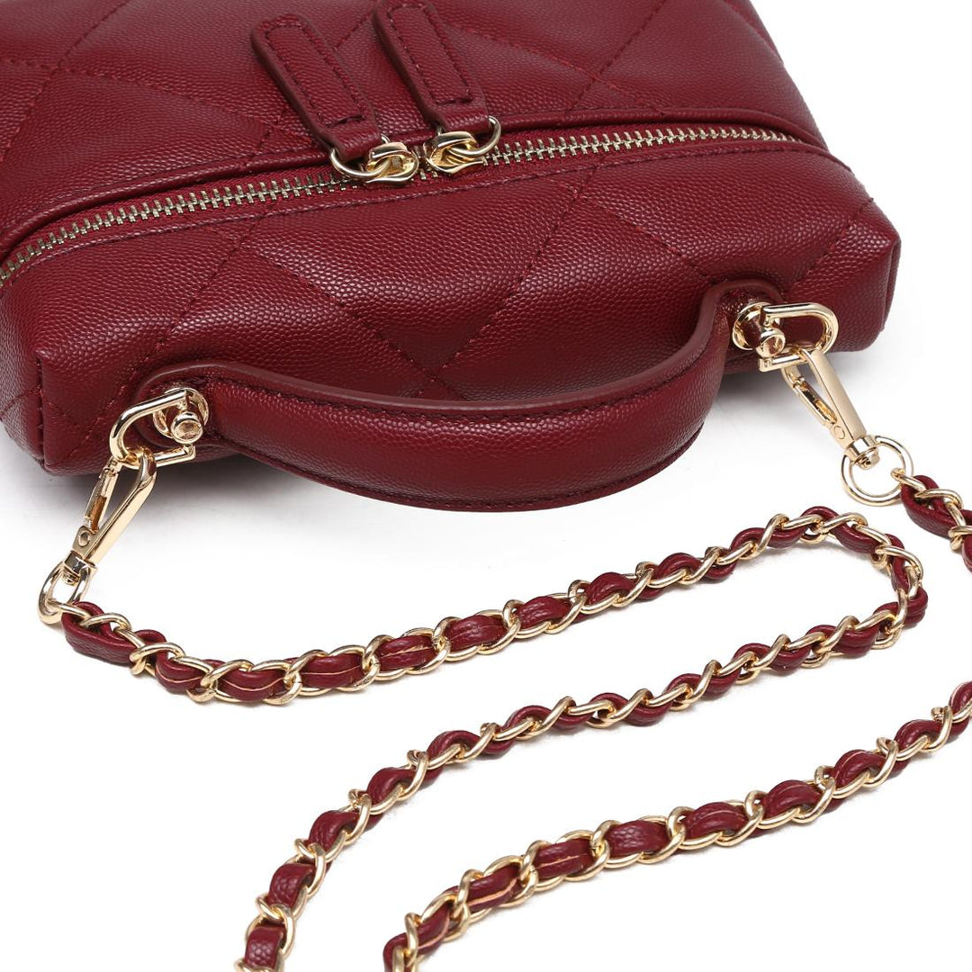 Snow Crossbody Burgundy
