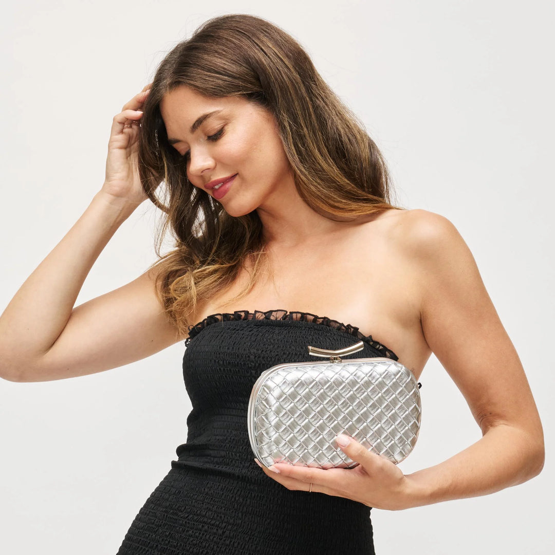 Allison Evening Bag Silver